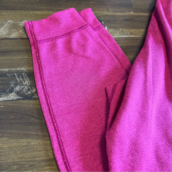 Patagonia Girls Base Layer Pants Capilene 3 Midweight Berry Pink Large 12 - Picture 6 of 8